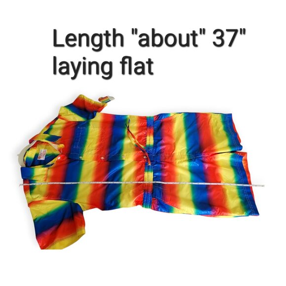 Genderless Target Rainbow Jumpsuit Pantsuit Kidcore Festival Rave size M NWT - Picture 7 of 8